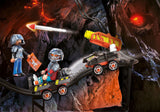 Dino Mine Carro De Cohetes