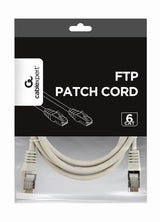 Gembird Cable De Red Ftp Cat6 Awg26 15m Gris  Pp6-15m