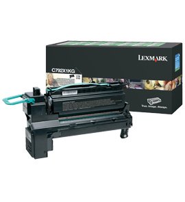 EAN 0734646194730 - Lexmark C792X1KG cartucho de tóner 1 pieza(s) Original Negro imagen 1