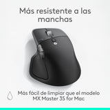 Ratón Logitech 910-007577 / Mx Mamer 4 For Mac Negro