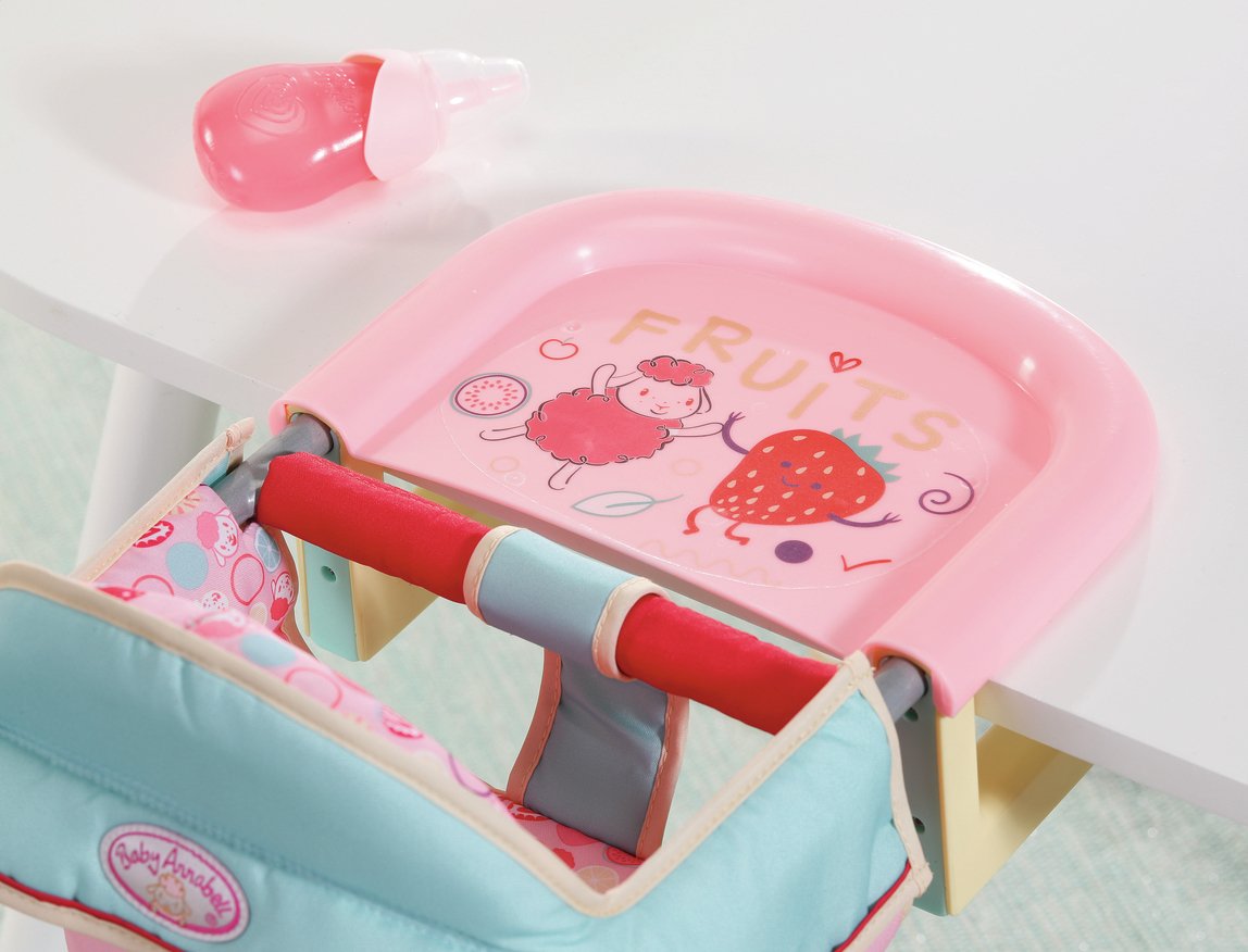 Baby Annabell Lunch Time Feeding Chair Trona Para Muñecas