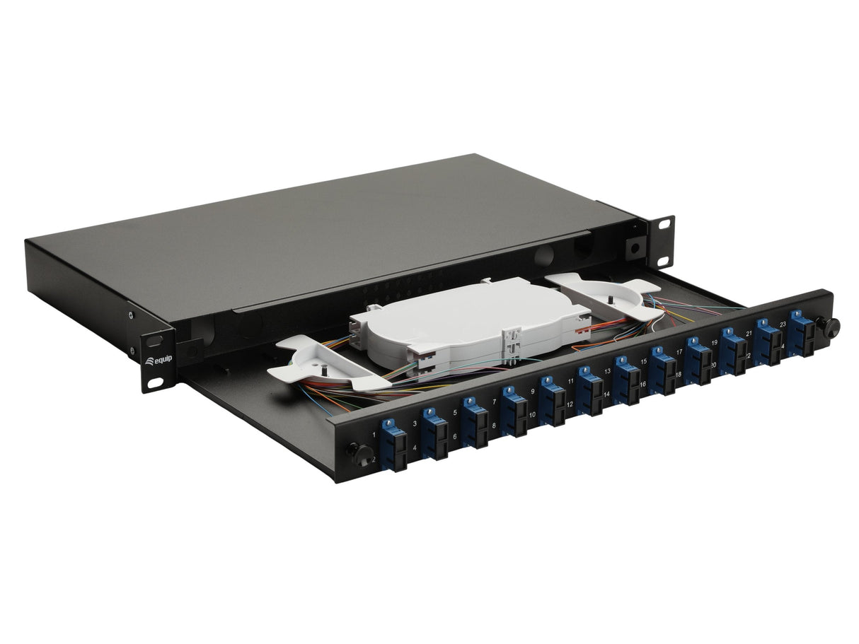 Equip Lwl-Spleisskamen 12-Port Sc-Duplex Os2 1u Komplett Sw
