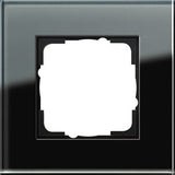 Gira 021105 Rahmen 1f Glas Schwarz Esprit