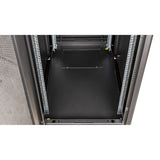 Roline 19-Zoll Serverschrank Basic 42 He, 600x1000 Bxt Perforiert Schwarz