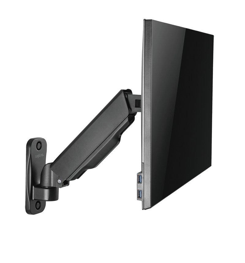 Soporte De Pared Para Monitor Logilink 17-32 ", Resorte De Presión De Gas, 90-380 Mm