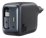 Enercore Cj11 Fast Charger With Retractable Cable 2c 45w Eu Cosmic Black