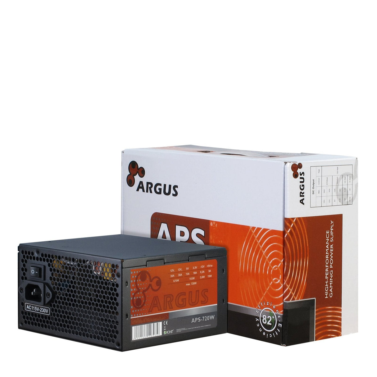 Fuente De Alimentación Inter-Tech 720w Argus Aps-720w 120mm