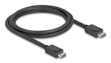 Cable Delock 81175 Displayport 16k 60 Hz 80 Gbps 1,8 M