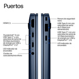 Portátil Hp Elitebook X Flip G2i Notebook Next Gen Ai Ux7 358h 64gb Ssd 1tb 14 " Fhd+ W11p Tactil