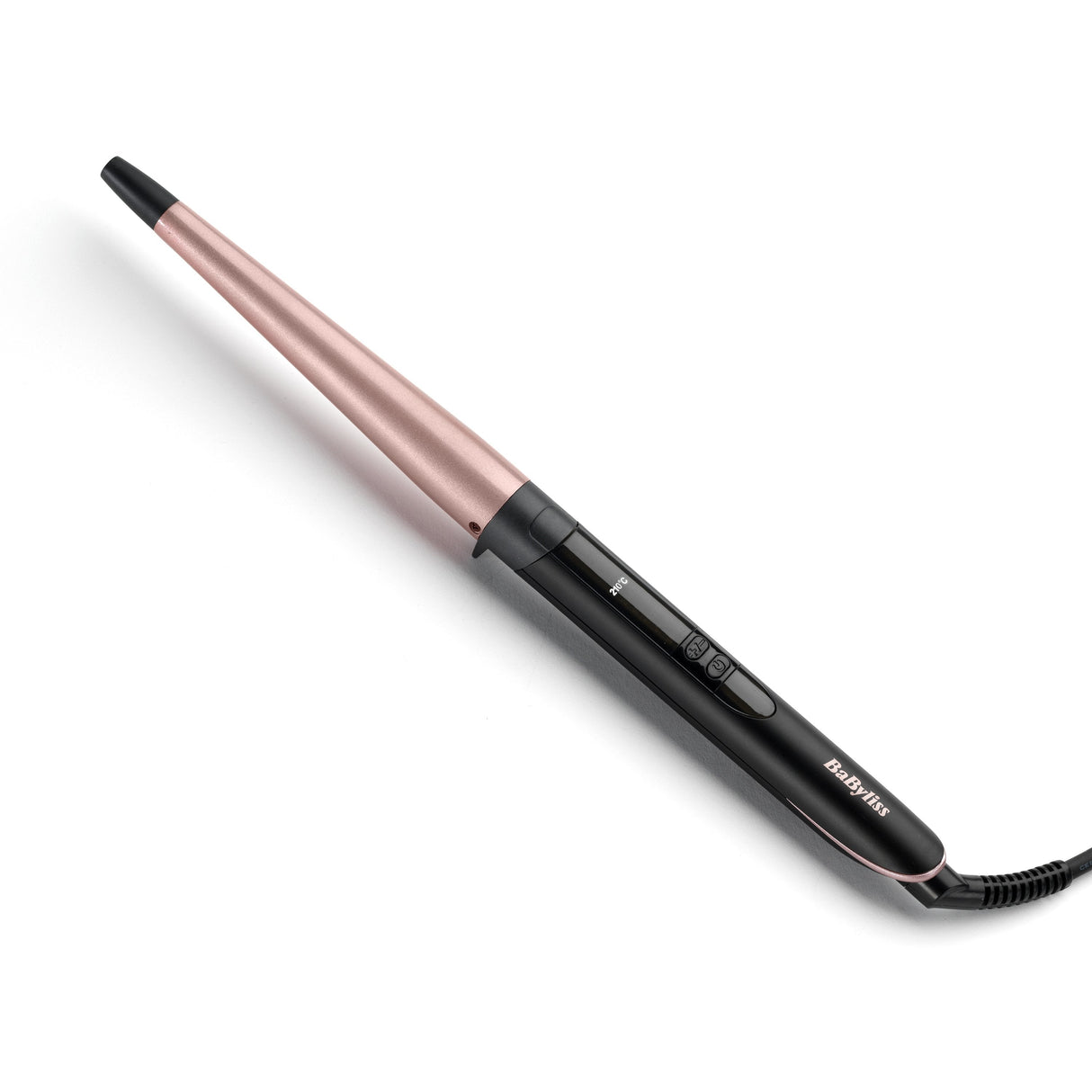 EAN 3030050153675 - BaByliss Conical Wand Rizador de pelo Caliente Negro, Rosa 2,5 m imagen 6