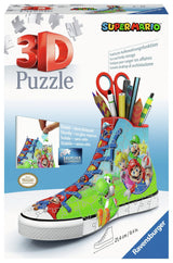 Zapatilla Super Mario Puzzle 3d