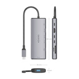 EAN 8435739903599 - AISENS ASUC-7P031-GR base para portátil y replicador de puertos Alámbrico USB 3.2 Gen 1 (3.1 Gen 1) Type- imagen 4