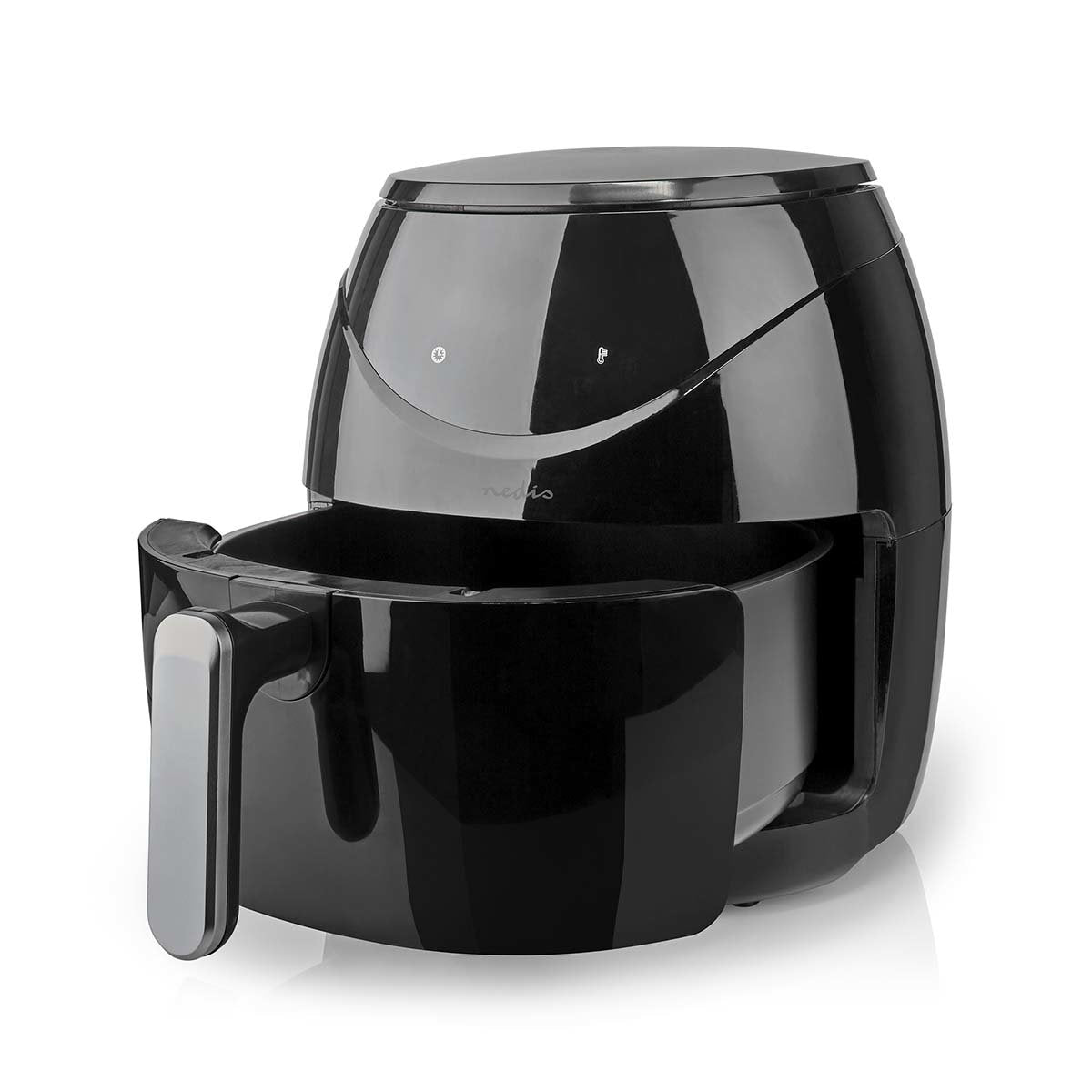 Nedis Freidora De Aire Caliente  4.6 L  Minutero: 60 Min  Digital  Negro