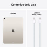 EAN 195949966200 - Apple iPad Air 5G Apple M TD-LTE & FDD-LTE 512 GB 33 cm (13") 8 GB Wi-Fi 6E (802.11ax) iPadOS 18 Beige imagen 10