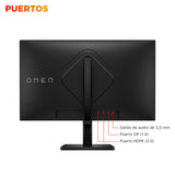 EAN 198701661719 - HP OMEN 27 inch QHD 180Hz Gaming Monitor - 27q G2 pantalla para PC 68,6 cm (27") 2560 x 1440 Pixeles Quad  imagen 5
