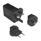 Logilink Usb-A Travel Charger, 18 W, Gan, 1-Port, 1x Usb-A (Qc), Negro
