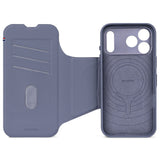 Decoded Silicone Detachable Wallet Ip 17 Pro Forever Blue