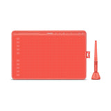 Huion Hs611 Red Tableta Digitalizadora Rojo 5080 Líneas Por Pulgada 258,4 X 161,5 Mm Usb