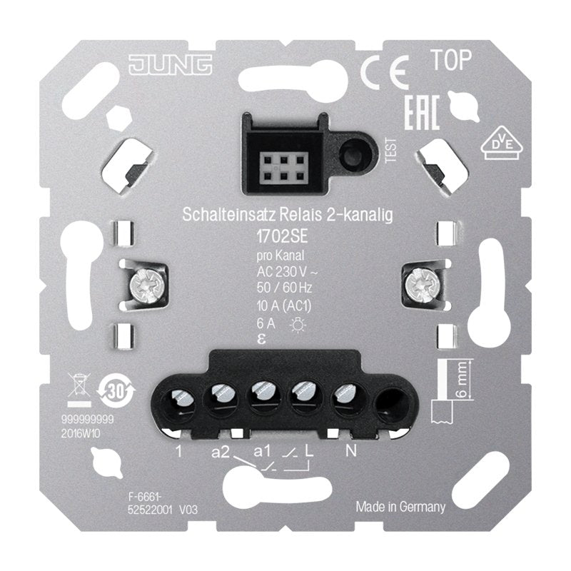 Jung 1702se Jung 1702se Schalteinsatz Rela