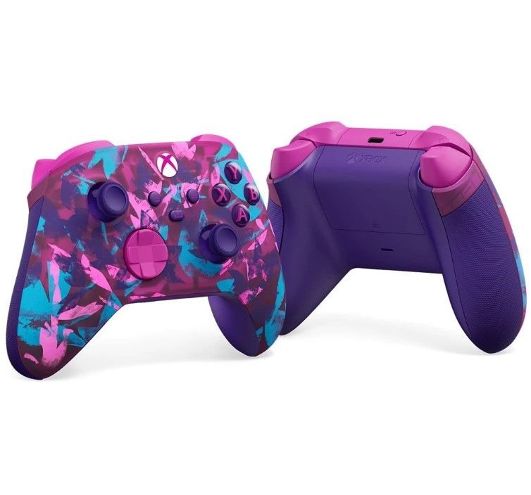 EAN 0196388515080 - Microsoft Xbox Wireless Controller – Heart Breaker Special Edition Azul, Rosa, Púrpura Bluetooth Gamepad  imagen 2