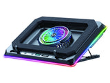 Conceptronic Usb-C Laptop-Almohadilla Refrigerante + Handyhalter, 130mm Largo
