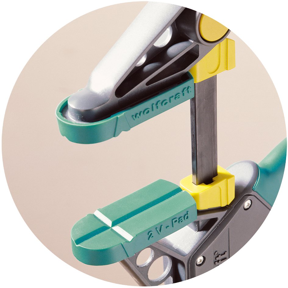 EAN 4006885303003 - wolfcraft GmbH 3030000 abrazadera Abrazadera de barra 15 cm Verde, Gris, Amarillo imagen 9