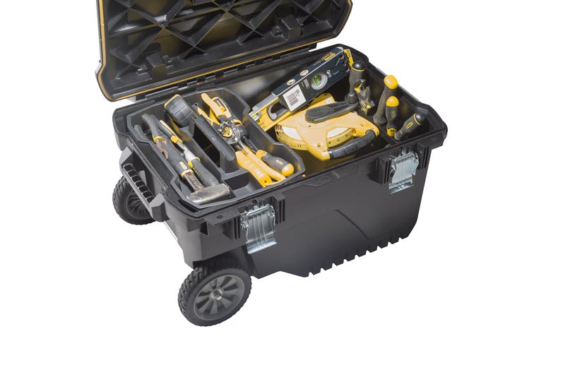 Stanley Montagebox 90l Mit Rollen