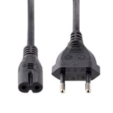 EAN 0065030859097 - StarTech.com PXTNB2SEU1M cable de transmisión Negro CEE7/16 C7 acoplador imagen 2