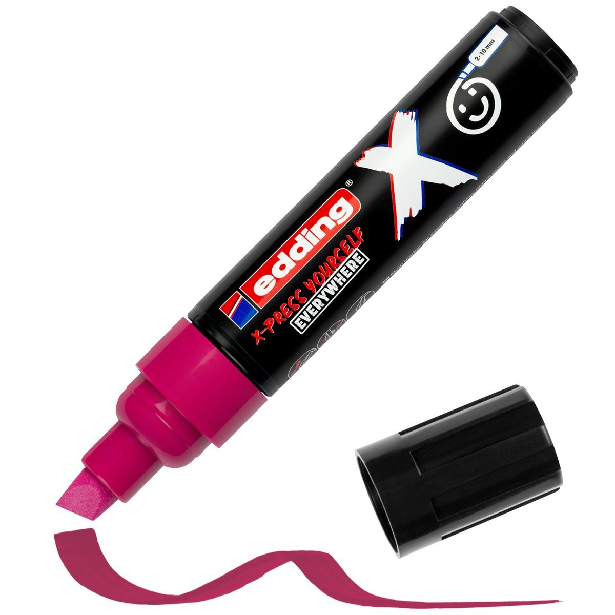 Edding X 6900 Caramelo Pack De 3 Rotuladores Multisuperficie Permanentes De Tinta Opaca - Punta Biselada Con Trazo