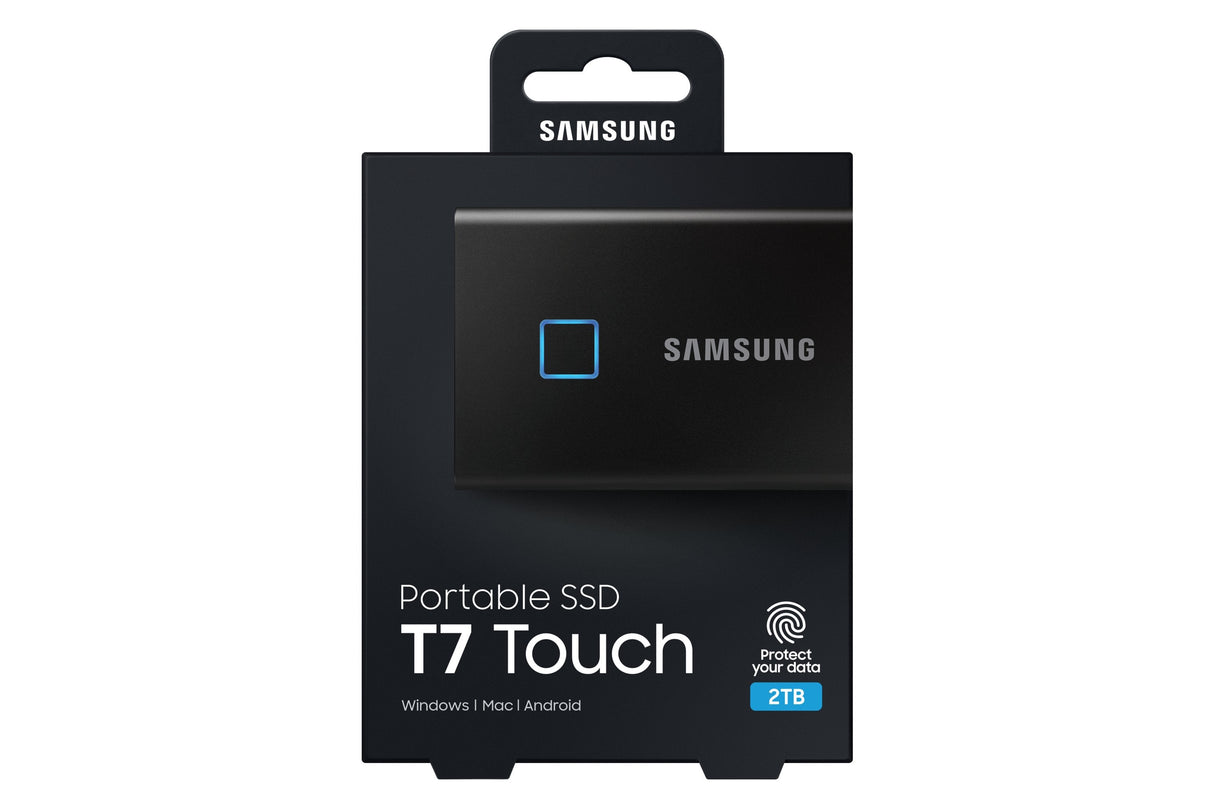 Disco Externo Ssd Samsung 2 Tb T7 Touch Negro