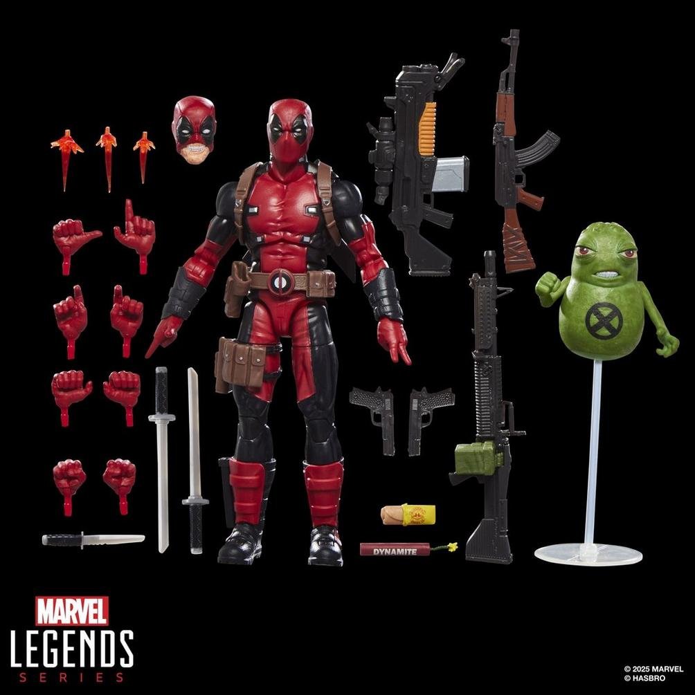 Figura Deadpool Maximun Series Marvel Legends 15cm