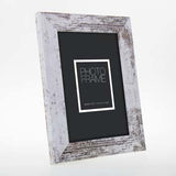 Marco De Madera Zep Nelson 6 Blanco/Marron 20x30 V21236