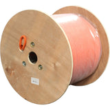 Cable De Red Duplex Inline S/Ftp Pimf Cat.7a Awg23 1200mhz Libre De Halógenos Naranja 500m