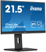 Monitor Iiyama Prolite Xub2293hs-B3  (21.5") 1920 X 1080 Pixeles Full Hd Led Negro