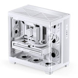 Caja Pc Jonsbo Tk-4 Midi-Tower, Atx, Tempered Glass - Blanco