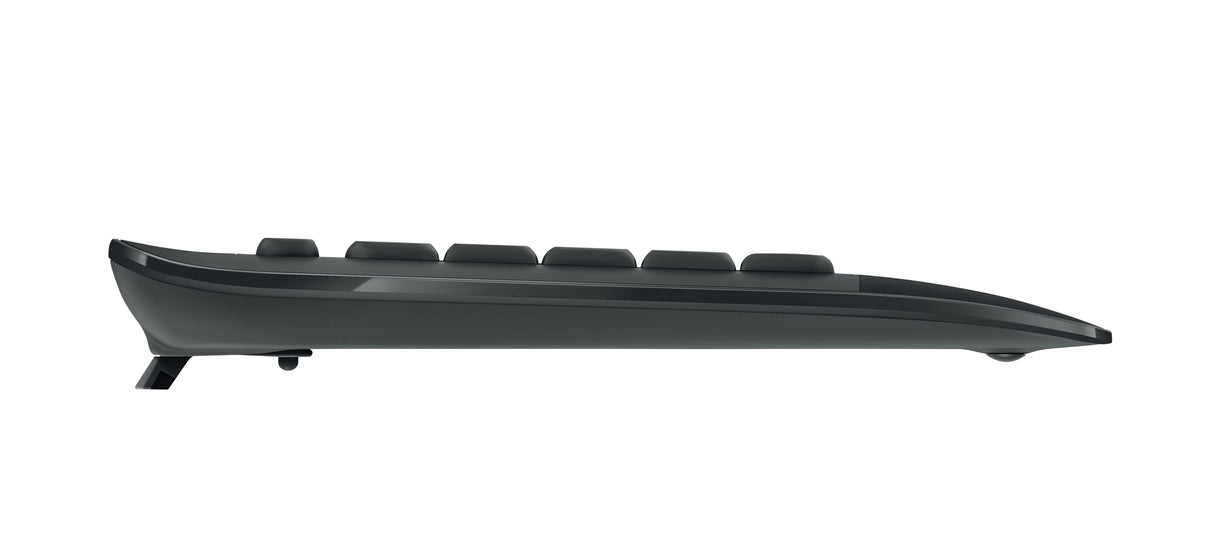 Teclado Alemán Logitech Mk545 Advanced Wireless Combo Ratón Incluido Usb Qwertz Negro