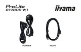 EAN 4948570125432 - iiyama ProLite B1980S-W1 pantalla para PC 48,3 cm (19") 1280 x 1024 Pixeles SVGA LED Blanco imagen 15
