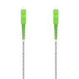 Aisens Cable Fibra Optica G657a2 3.0 9/125 Smf Simplex Cpr Dca Lszh - Sc/Apc-Sc/Apc - 40m - Blanco