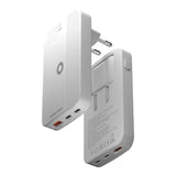 Mobile Origin 65w Gan Slim Dual Usb-C Single Usb-A, White