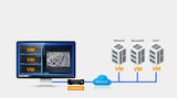 Receptor Kvm Sobre Ip Multi-View Con 4 Pantallas 4k Aten-Ke8980mr