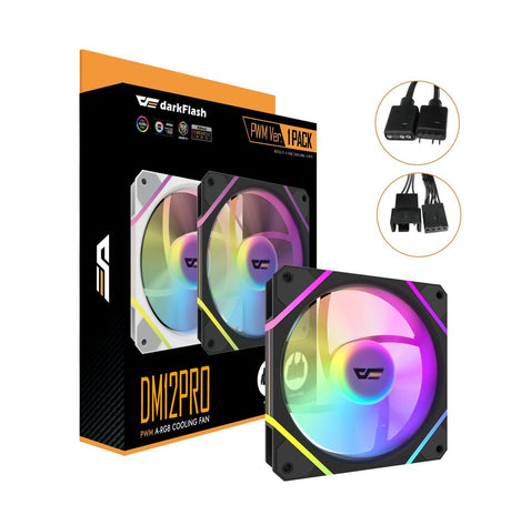 EAN 4711527005374 - darkFlash DF-DM12PRO-B-ES1 accesorio o pieza de sistema de refrigeración para ordenador Módulo de ventila imagen 12