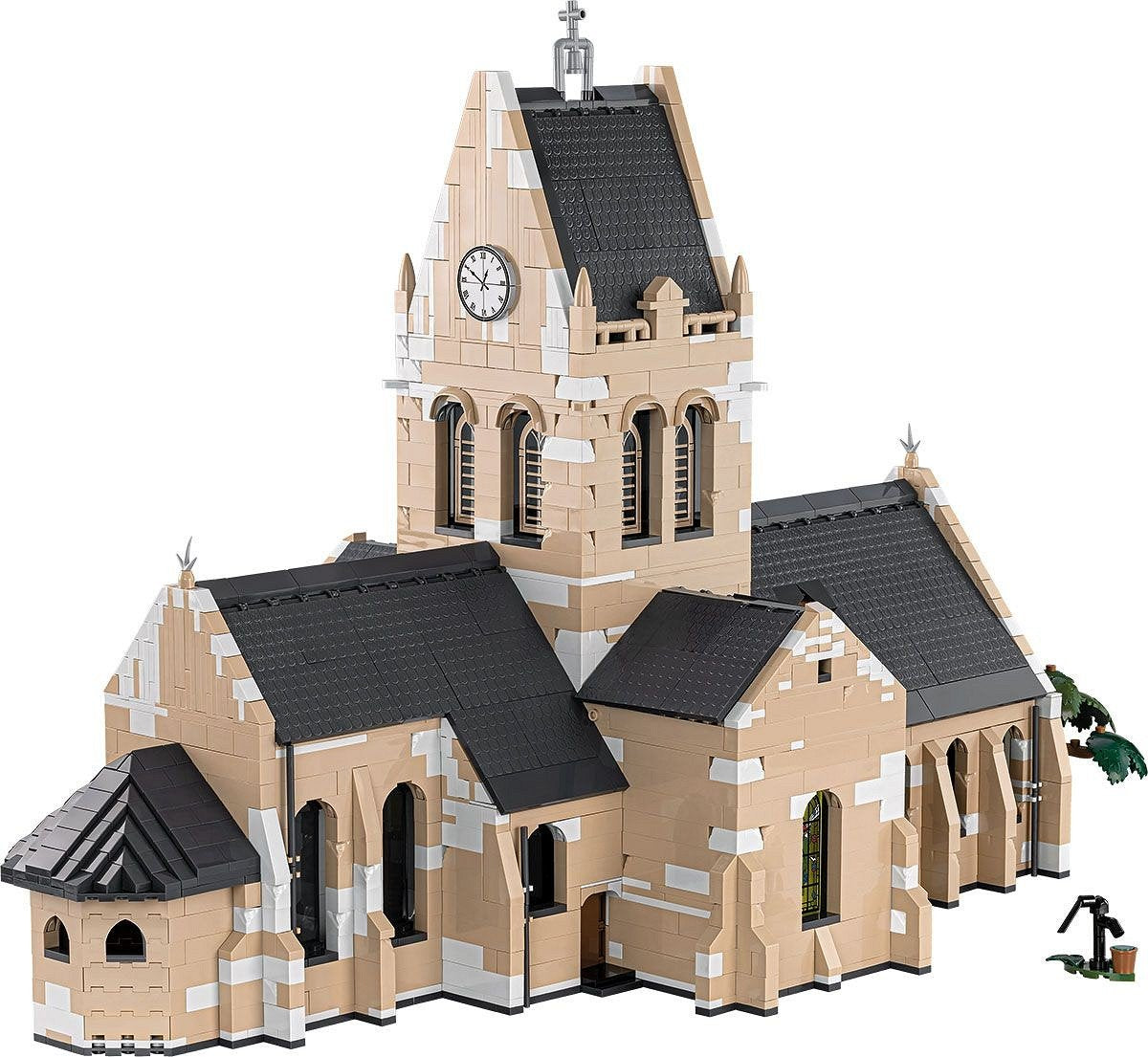 Cobi Iglesia Sainte-Mère-Église Cobi-2299