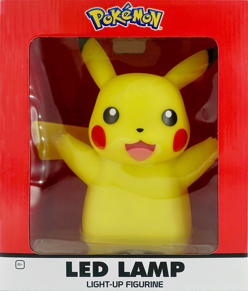 Lampara Led Touch Sensor Pikachu Pokemon
