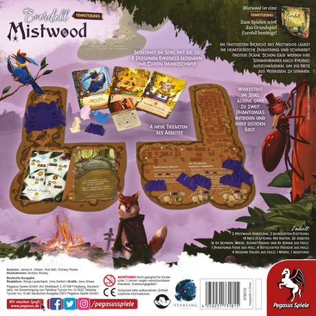 EAN 4250231731815 - Pegasus Spiele Everdell: Mistwood Expansión de juego de mesa Viaje/aventura imagen 4