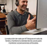 EAN 0199251821936 - HP Poly Mission 825 Stereo USB Wired Headset Alámbrico Diadema Llamadas/Música USB Type-C / USB Type-A Ne imagen 10