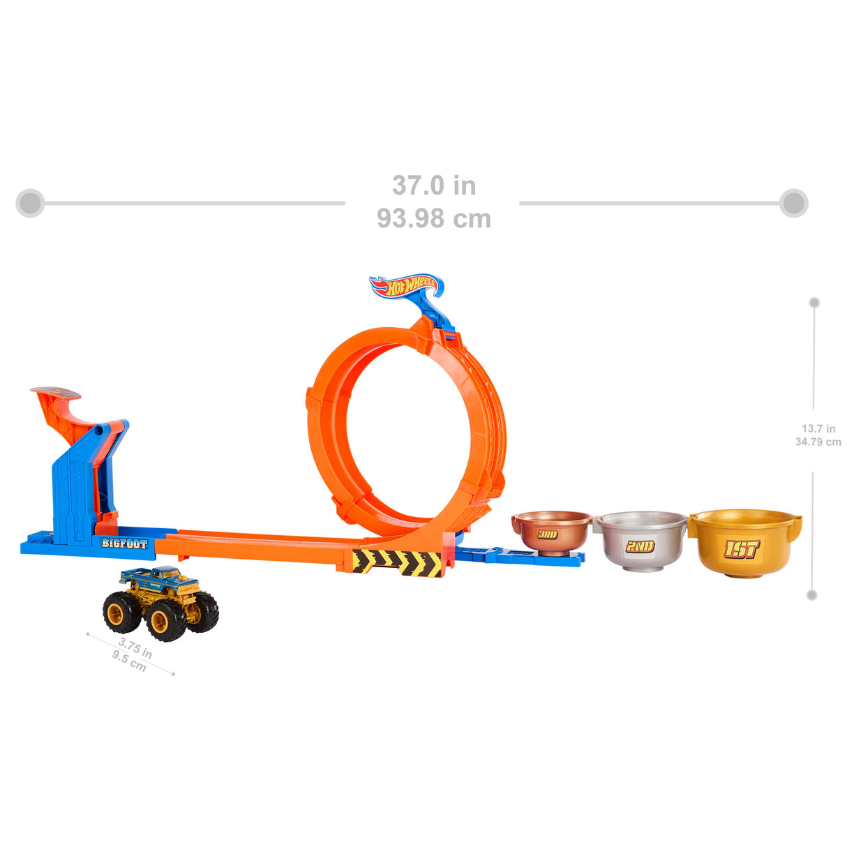 EAN 0194735266340 - Hot Wheels Monster Trucks JBX64 vehículo de juguete imagen 6