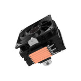 Coolbox Disipador Cpu Negro 6 Heatpipes 240w Tdp