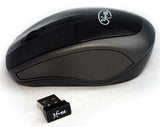 Raton 3free Optico Inalambrico Usb Negro 3f-Mcw401