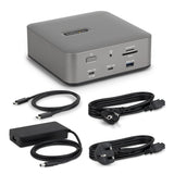 Startech.Com 215ue-Tb5usb4dock Base Para Portátil Y Replicador De Puertos Alámbrico Thunderbolt 5 Gris