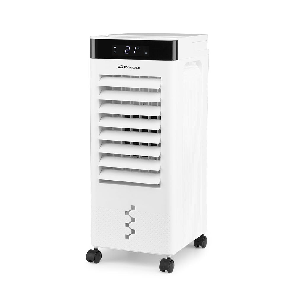 Orbegozo Air 37 Climatizador 3 En 1 Purifica, Humidifica Y Refresca - Potencia 65w - Display Digital - Temporizador 12h